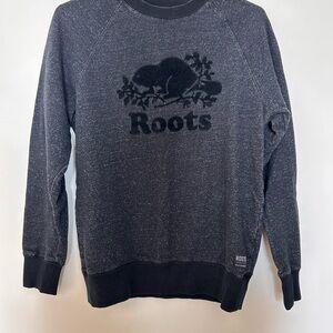 Roots Women’s Charcoal Crewneck Sweater